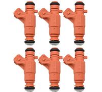 Vuzmode 6PCS Ugello di Iniezione di Carburante, for Citroen, C2 C3 Xsara Berlingo, for Peugeot, 206 307 1007, for Partner, 1.6 16V 0280156034 Sostituzione dell'iniettore di carburante