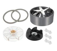 Vuzmode 8 pezzi di ricambio for frullatore, for NutriBullet, frullatore da 600 W e 900 W con lama for ghiaccio/guarnizione di tenuta in gomma/cuscinetto antiurto ecc. Lama per frullatore
