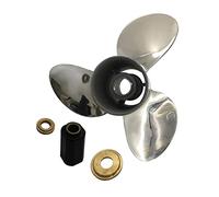 Vuzmode Acciaio inossidabile 15 scanalature dei denti Parti for barche in uscita LH Elica fuoribordo 15.25X19, for Suzuki, for motore 150-300 HP Elica per barca in metallo