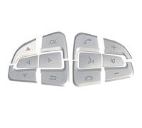 Vuzmode Adesivi for rivestimento pulsanti volante auto, for Mercedes, for Benz, classe AB GLA GLE GLS CLA C177 2015-2019 Accessori Interruttore al volante
