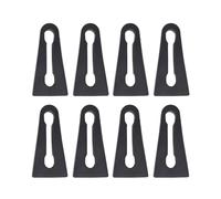 Vuzmode Ammortizzatore for portiera for auto, fonoassorbente for, for VW, Touareg, 7L 7P 2003 2004 2005 2006 2007 2008 2009 2010-2018 ammortizzatore for Ammortizzatore portiera auto(BLACK 8Pcs)