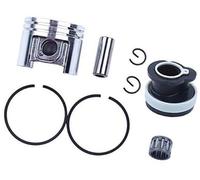 Vuzmode Anelli pistone da 38 mm Cuscinetto collettore di aspirazione, for STIHL, 018 MS180 Ricambi for Motosega #1130 030 2004 Anello del pistone