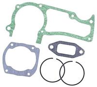 Vuzmode Anello pistone 48 mm x 1,5 mm e Guarnizione Motore, for Motosega Husqvarna 365 365XP Anello del pistone