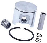 Vuzmode Anello pistone da 42 mm, Cuscinetto ad Aghi con Anello Elastico Perno da 10 mm, for Motosega Husqvarna, 340 345 346 XP E EPA # 503907371, 503 90 73-71 Anello del pistone