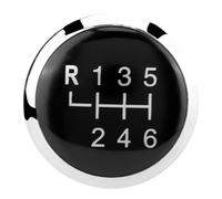 Vuzmode Auto 6, for Superb, pomello del cambio, copri leva, emblema, distintivo, rivestimento antipolvere, maniglia della leva, pelle antiscivolo for T5 T5.1 Gp 2003-2011 Cappuccio pomello cambio
