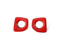 Vuzmode Auto Esterno Anteriore Testa Luce Fendinebbia Decorazione Della Lampada Della Copertura Della Protezione, for Suzuki, Jimny 2012 Up Car Styling ABS 2 Colori Copri lente faro(Rot)