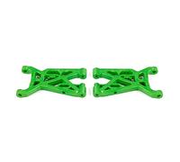 Vuzmode Auto RC for Camion 1/5 con Sospensione Anteriore in Nylon con Braccio ad A, for LOSI, for Parte 5IVE-T, for Parte Rovan LT Braccio di Sospensione RC(Green)