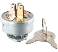 Vuzmode Blocco Interruttore di accensione e avviamento for Tosaerba, con Dado Fissaggio Chiavi, for 725-0267A 0945-4 Interruttore di avviamento e accensione del tosaer