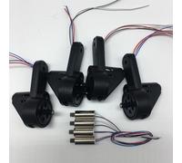 Vuzmode Braccio alare pieghevole Include ingranaggi Asse motore Cuscinetto ecc., for S169 SG700-D Drone RC Quadcopter Pezzi di ricambio Braccio di montaggio del motore quadruplo(Yellow)