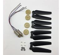 Vuzmode Braccio for drone con lama dell'elica, include motore, ingranaggi, luce, ecc., for S162 GPS Rc Drone 4K Camera Quadcopter Pezzi di ricambio Braccio di montaggio del motore quadruplo(Lavender)