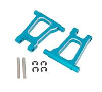 Vuzmode Braccio oscillante Bracci Sospensione Superiore Posteriore in Metallo 2 Pezzi, for Tamiya, for TT-01 TT01 TT-01E TT01E TT-01D 1/10 RC Car Collegamento Sospensione Auto RC
