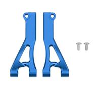 Vuzmode Braccio Sospensione Superiore Anteriore in Metallo da 2 Pezzi, for ARRMA, for 1/7 Limitless Infraction 6S, for 1/8, for Typhon 6S RC Car Parti di aggiornamento Braccio di Sospensione RC(Blue)