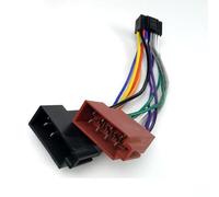 Vuzmode Cablaggio radio stereo for auto da 16 pin ISO for Alpine JVC Radio a ISO Radio Play Plug Adattatore automatico Cablaggio connettore Cavo adattatore audio per auto
