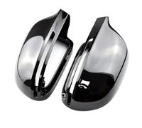 Vuzmode Car Door Side Mirrors Caps Rearview Mirror Cover Replacement, for, A4 A5 B8 A3 8P A6 C6 Q3 Copertura per specchietto retrovisore Auto(Bright Black)