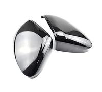 Vuzmode Car Side Wing Mirror Cover, for Golf, 8 MK8 GTE GTD R Line 2020 2021 Rearview Mirror Caps with Blind Spot Assist Hole Copertura per specchietto retrovisore Auto(No Side Assist-2)