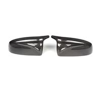 Vuzmode Car Side Wing Mirror Cover Rear-View Caps Black Types, for, X5 E70 X6 E71 2008 2009 2010 2011 2012 2013 Copertura per specchietto retrovisore Auto(Carbon Fiber Look)