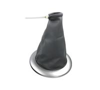 Vuzmode Car Styling Custodia for pomello del cambio in pelle nera beige, for Renault, Megane II MK2 2002-2009 Sport Tourer II 2003-2009 Copertura della cuffia del cambio(BLACK Gray Silver)