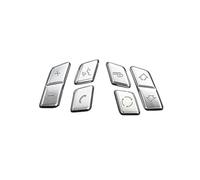 Vuzmode Car Styling Pulsanti sul volante Pannello interruttori Copertura telaio Adesivi Trim, for BMW, Serie 3 E90 E91 E92 E93 2005-2012 Accessori Interruttore al volante