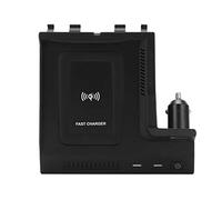 Vuzmode Caricabatterie wireless for auto, for, for Mercedes-Benz, C-Class Auto Accessorie Supporto for telefono Interfaccia USB QC3.0 Pannello di ricarica wireless per veicoli