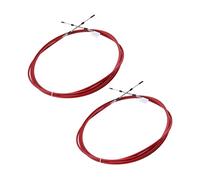 Vuzmode Cavo di Controllo remoto del Cambio dell'acceleratore Rosso da 2 Pezzi, for, fuoribordo 20 Piedi Cavo di Controllo Marino