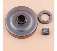 Vuzmode Cerchio pignone tamburo frizione 19mm 325 7T Kit cuscinetto ad aghi, for Husqvarna, 55 51 50 154 254 motosega 503088702 Kit frizione tosaerba