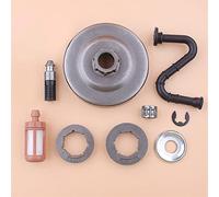 Vuzmode Cerchio tamburo pignone frizione, for STIHL, MS261 MS260 026 MS240 024 Filtro olio combustibile Rondella clip Kit cuscinetto motosega Kit frizione tosaerba