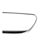Vuzmode Copertura for fari anteriori dell'auto, for Touareg, 2016-2018, lenti in vetro for fari, maschere trasparenti for paralumi Copertura per lenti per fari del veicolo(BLACK Left)