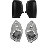 Vuzmode Copertura specchietto retrovisore esterno + lente indicatore di direzione destra e sinistra, for Mercedes, Sprinter dal 2006 in poi, Crafter dal 2006 al 2016 A0008111122 18229020 A0018229020 0