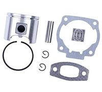 Vuzmode Cuscinetto ad Aghi for Perno di pistone da 46 mm, for Husqvarna, 51 55, for Rancher, EU1 EPA Guarnizione marmitta Cilindro Motosega 503608101 Anello del pistone