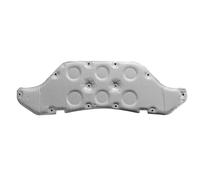 Vuzmode Cuscinetto in cotone isolante for cofano motore anteriore auto, for GLA H247 2020, tappetino termico in insonorizzato in schiuma con fibbia Scudo termico del motore(Silver)