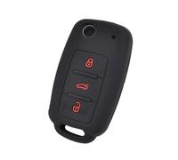 Vuzmode Custodia in silicone for chiave a 5 pulsanti, con telecomando senza chiave, for VOLVO, XC90 C70 S60 D5 V50 S40 C30 Custodia per chiavi auto