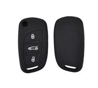 Vuzmode Custodia in silicone for chiave auto con telecomando a 3 pulsanti, for Citroen, C2 C3 C4 C5 DS4, for Peugeot, 107 207 307 407 308 607 Custodia per chiavi auto