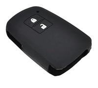 Vuzmode Custodia protettiva for chiave in silicone a 2 pulsanti, for Toyota, Auris Camry, RAV4, Avalon Yaris Verso 2012-2018 Custodia per chiavi auto