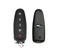 Vuzmode Custodia protettiva for chiave telecomando auto senza chiave in silicone a 5 pulsanti, for Ford, Edge, Escape, Focus, Taurus, Explorer, Flex, C-MAX Custodia per chiavi auto
