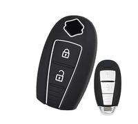 Vuzmode Custodia protettiva in silicone for chiave a 2 pulsanti, custodia protettiva for portachiavi senza chiave, Vitara, for Swift, Ignis, Kizashi, SX4, Baleno, Ertiga Custodia per chiavi auto