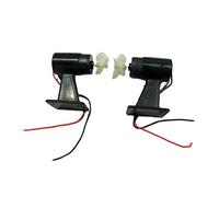 Vuzmode DC 10V-20V Propulsore subacqueo spazzolato 80W 15kg 1000KV Motore di azionamento del motore con elica da 35mm, for parte del rimorchiatore RC robot ROV fai da te Elica per barca in metallo(1pa