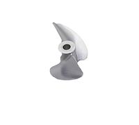 Vuzmode Elica for Barca RC 4mm 4.76mm 3/16in Albero 40mm 42mm 45mm 48mm 7075 Alluminio P1.9 Prop, for RC Speed MONO Catamarano da Corsa Elica per barca in metallo(D40mm Right Hand)