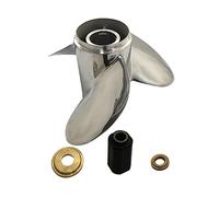 Vuzmode Elica fuoribordo 16X18 for parti di barche in uscita con scanalature a 15 denti in acciaio inossidabile, for Suzuki, for motore 150-300 HP 99105-00800-18P Elica per barca in metallo