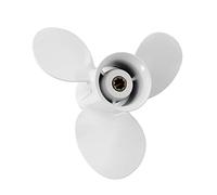 Vuzmode Elica fuoribordo 9 1/4 X 9 3/4, for, 9.9-15HP 683-45952-00-EL Elica Marina in Lega di Alluminio 8 Denti scanalati 3 Pale Elica per Barche