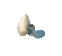 Vuzmode Elica in rame a due pale 1PC, for barche a reazione RC 30/32/35/38/40/48/50/52mm Eliche in ottone Passo del foro 3,18/4/4,76 mm Elica per barca in metallo(50x4mm)