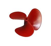 Vuzmode Elica positiva a immersione totale con pagaia a 3 pale for rimorchiatore RC Bait di grandi dimensioni in nylon for remo in fibra di vetro, diametro. Apertura 140 mm 8 mm Elica per barca in met
