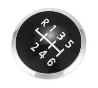 Vuzmode Emblema del pomello del cambio, cappuccio 6, for Superb, 7h5711144d, for T6 T5, nuovi pezzi for interni auto, 1 pezzo Cappuccio pomello cambio