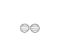 Vuzmode Esterno auto Paraurti anteriore Indicatori di direzione laterali Copertura decorativa for fari, for Jeep, Wrangler TJ 1997-2006 Car Styling Copri lente faro(Headlight)