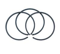 Vuzmode Fasce elastiche da 46 mm, for motosega Husqvarna 51 55 Rancher 357 XP 359 EPA 257, spessore 1,5 mm 503289014 503289028 Kit fasce elastiche pistone motore