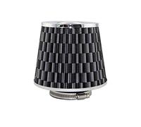 Vuzmode Filtro aria auto 65 76mm Filtri aria sostitutivi Filtro aspirazione aria fredda sportivo universale Ricambi auto ad alte prestazioni Filtro dell'aria abitacolo(Carbon 76mm)