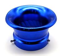 Vuzmode Filtro aria carburatore da 3/3,5/4 pollici Coppa filtro aria carburatore corno vento Filtro aria prestazioni Coppa filtro corno vento 76mm 100mm Filtro dell'aria abitacolo(Blue 100mm)