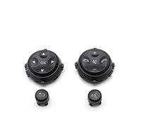 Vuzmode For Benz, W221 W216 S Classe CL S280 S300 S350 S400 S600 2006-2021 Volante multifunzione for auto copertura pulsante Interruttore al volante(BLACK Black)