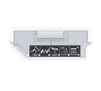 Vuzmode For Ecovacs, Deebot X1 Turbo/X1 Omni/T10 Omni/ T10 Turbo/T10 Plus Scatola for aspirapolvere Scatola for raccolta polvere Parti di ricambio Robot aspirapolvere con contenitore per la polvere(Wh