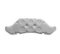 Vuzmode For , GLA H247 2020 Auto Cofano Motore Anteriore Isolamento Tampone di Cotone Suono Calore Zerbino Schiuma Insonorizzato con Fibbia Scudo termico del motore(Silver)