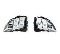 Vuzmode For Hyundai, pulsante di controllo del volume IX35 Pulsante di crociera a velocità fissa Interruttore al volante(BLACK 1 Pair)